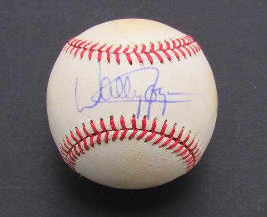 Wally Joyner California Angels Signed/Auto Rawlings OAL Baseball JSA 189866