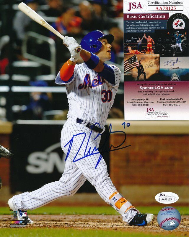 MICHAEL CONFORTO New York Mets Autographed/Signed 8x10 Color Photo JSA 141082