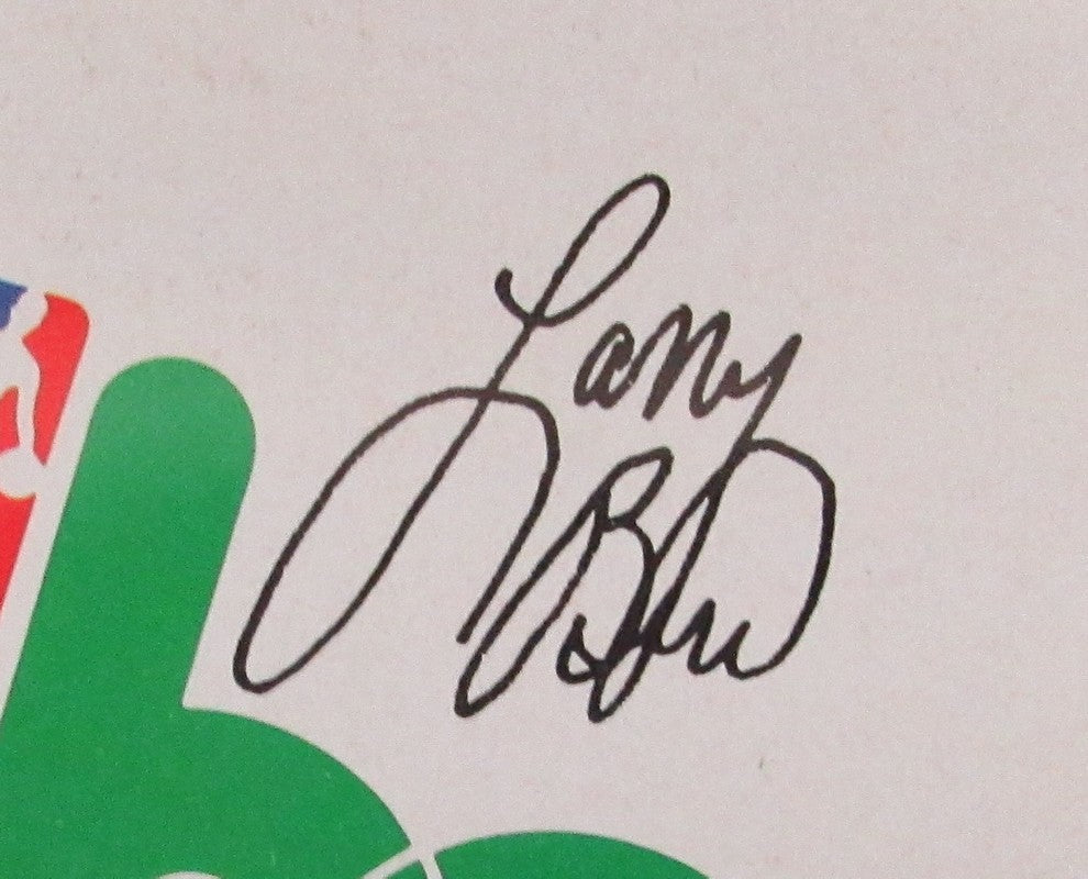 April 14, 1982 hoop NBA Game Program Larry Bird Celtics vs. Bucks 186116