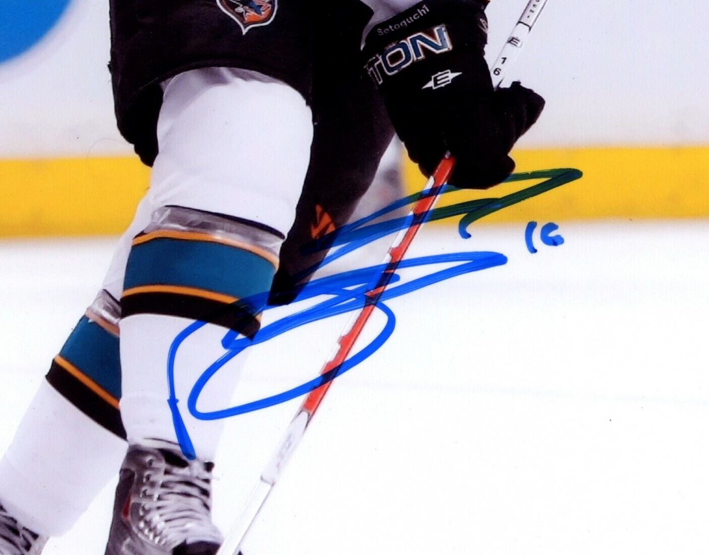 Devin Setoguchi San Jose Sharks Signed/Autographed 8x10 Photo 153381