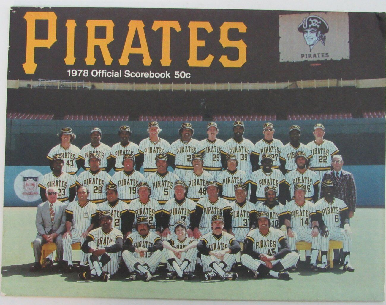 1978 Pittsburgh Pirates vs. Cardinals Official Program Team Picture 153277
