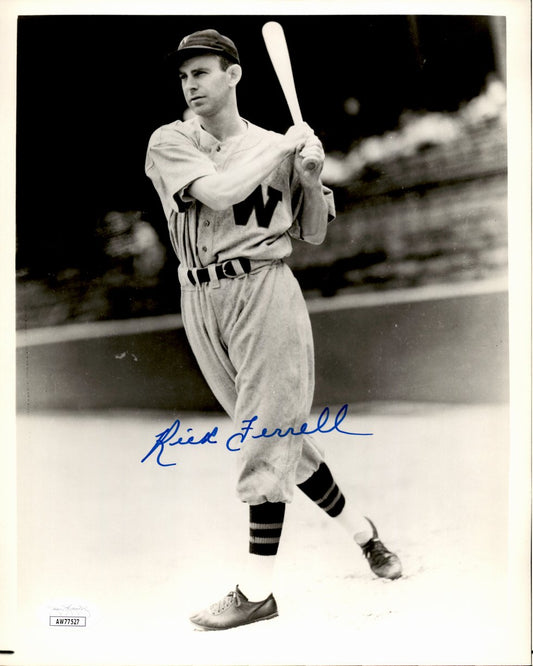 Rick Ferrell HOF Signed/Autographed 8x10 Photo Washington Nationals JSA 191462