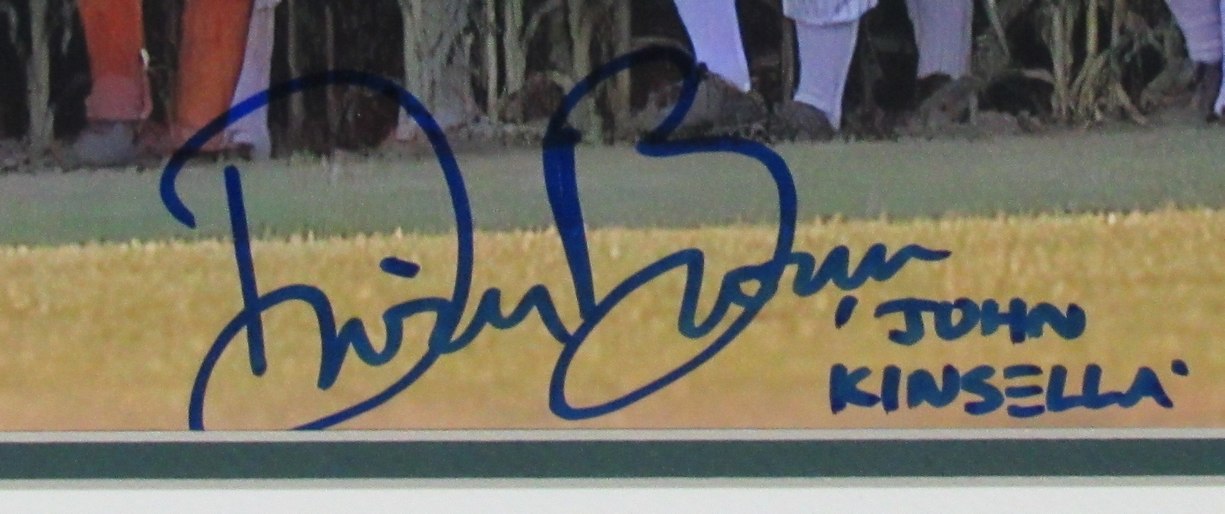 Dwier Brown Autographed/Inscr 11x14 Photo "Field of Dreams" Framed PSA/DNA