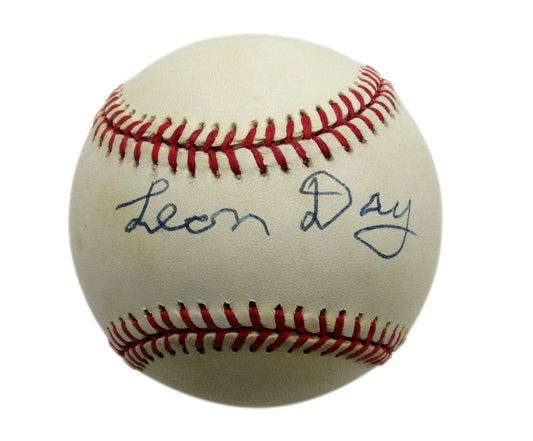 Leon Day Autographed OAL Baseball Negro League Philadelphia Stars JSA 180563