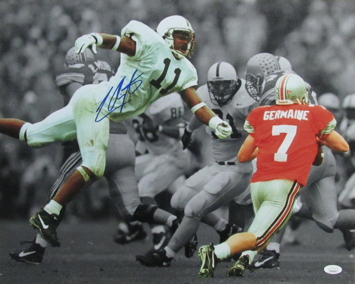 LaVar Arrington Signed/Autographed 16x20 Photo Penn State JSA 190829