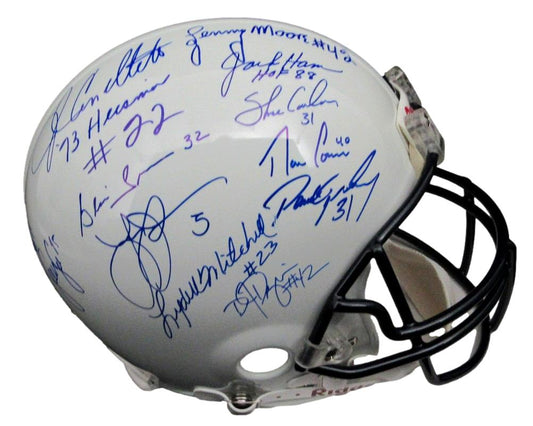 Penn State Multi-Signed by 12 Full Size Authentic Football Helmet POZ 188039