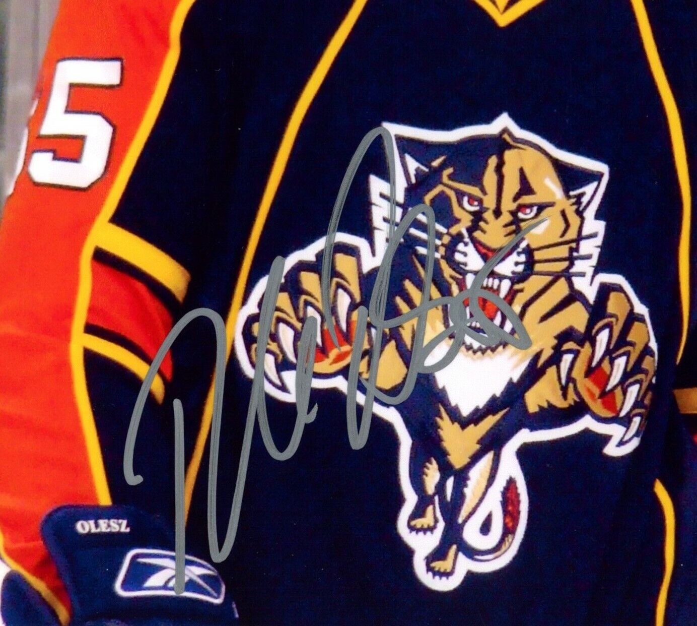 Rostislav Olesz Florida Panthers Signed/Autographed 8x10 Photo 153092