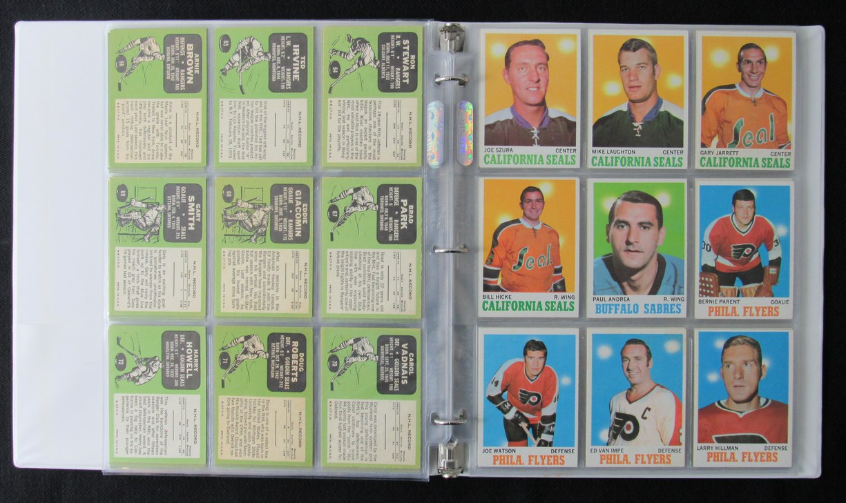 1970-71Topps Hockey Complete Set (132) Cards Howe Orr Hull Perreault 189195