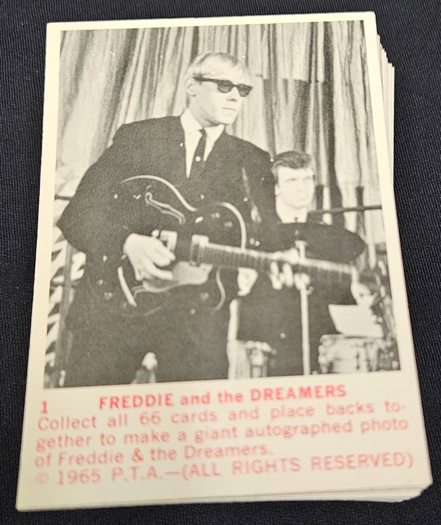 1965 Donruss Freddie and the Dreamers Complete Set of 66 cards 184645