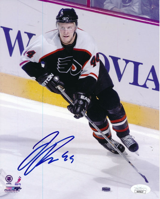 Joni Pitkanen Philadelphia Flyers Signed/Autographed 8x10 Photo JSA 163949