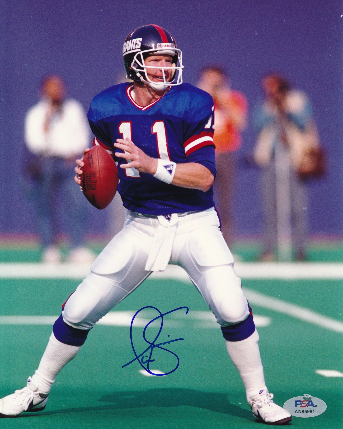 Phil Simms Signed/Autogrphed 8x10 Photo New York Giants PSA/DNA 192050