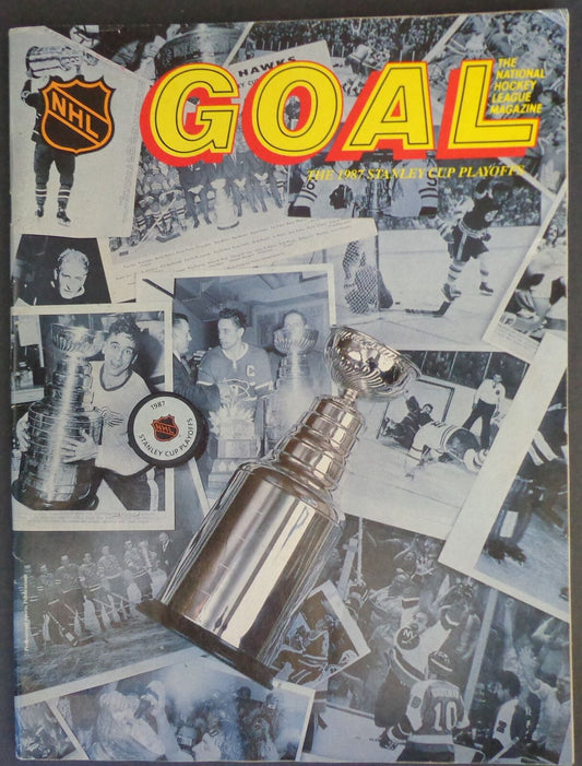 1987 GOAL Stanley Cup Playoffs Washington Capitals vs. New York Islanders 178077