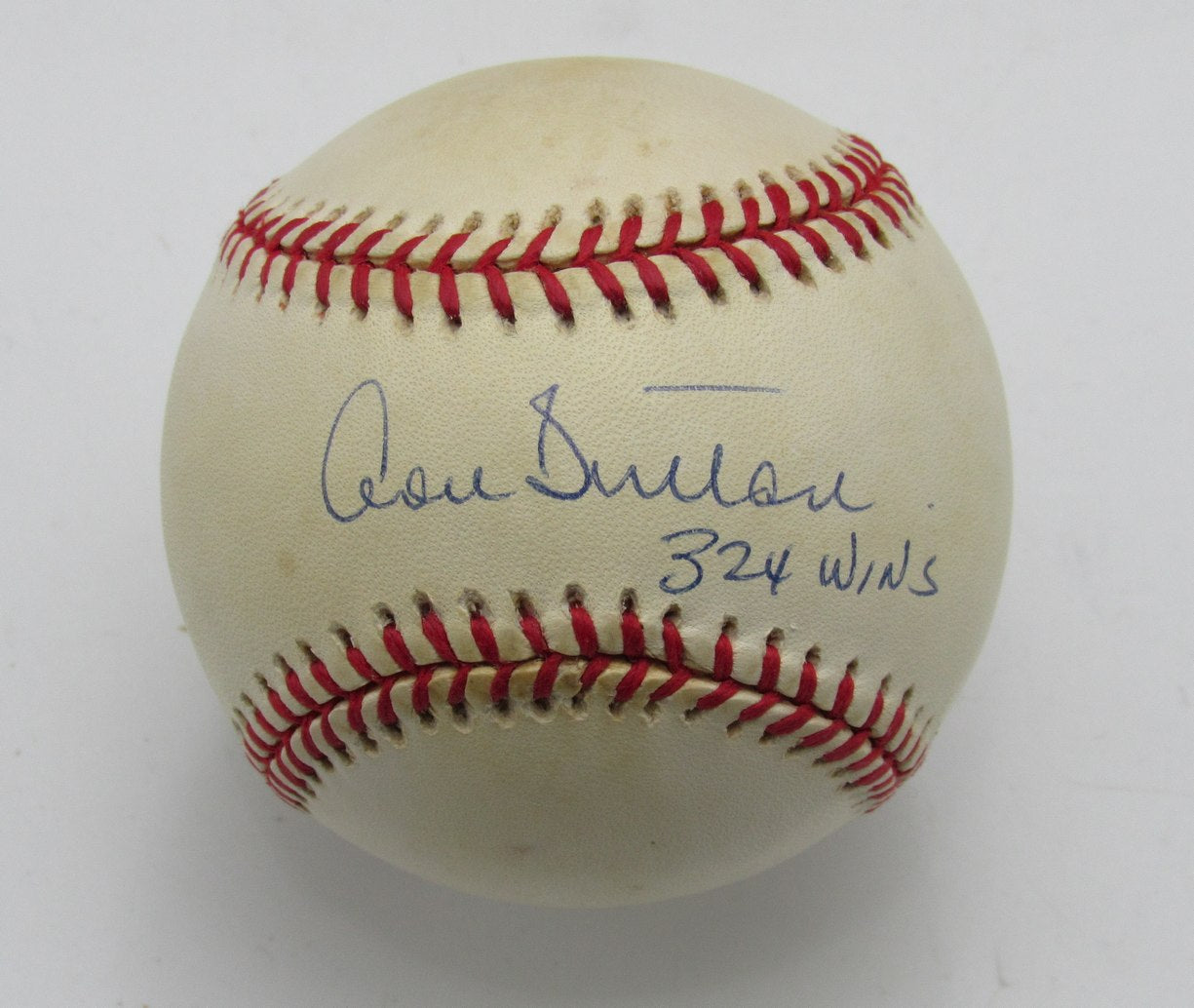 Don Sutton HOF Autographed/Inscribed 324 Wins OAL Baseball Angels PSA/DNA 191683