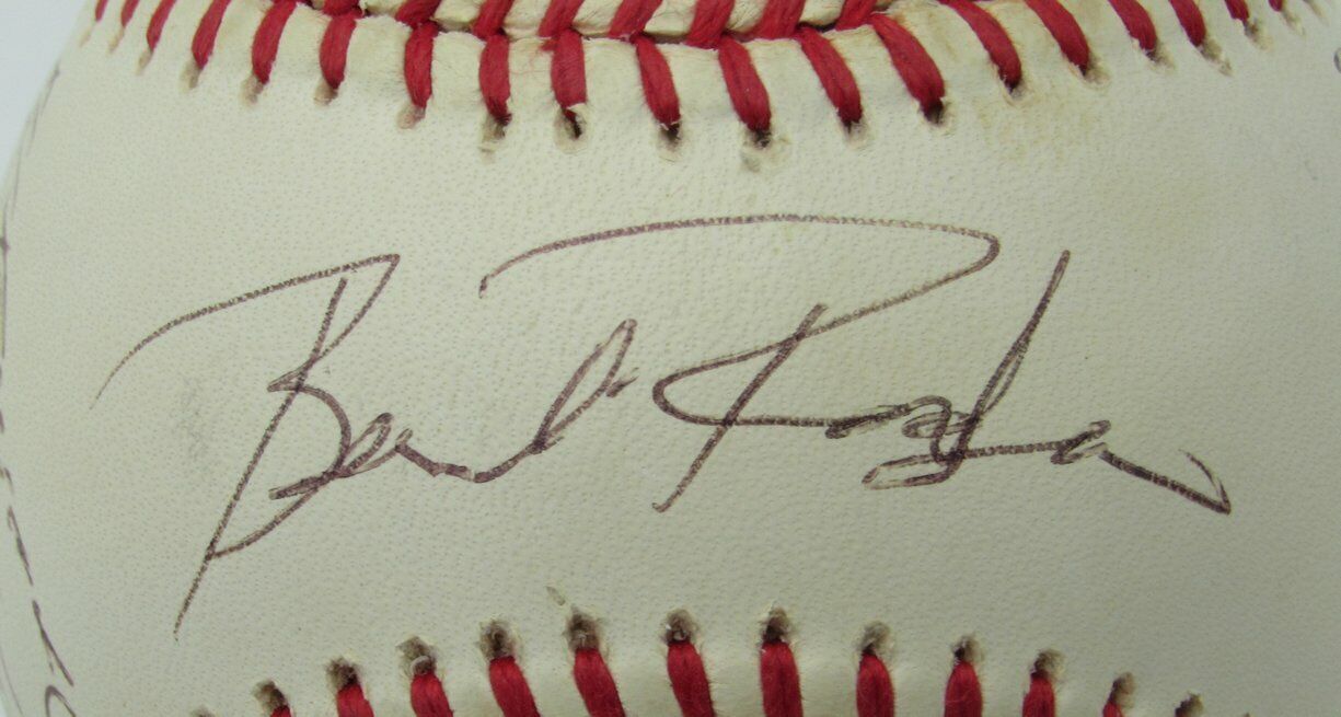 1991 California Angels Team Signed/Auto OAL Baseball 14 Signatures 163023