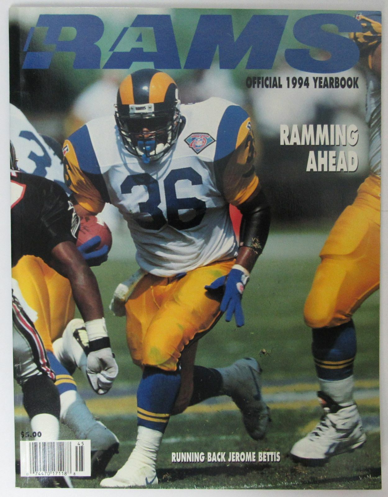 1994 Los Angeles Rams Football Official Yearbook 146030