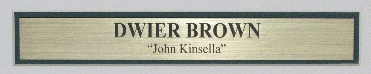 Dwier Brown Autographed/Inscr 11x14 Photo "Field of Dreams" Framed PSA/DNA