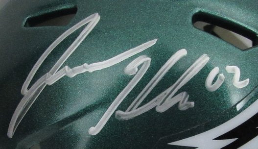 Jason Kelce Signed/Auto Philadelphia Eagles Mini Football Helmet PSA/DNA 190073