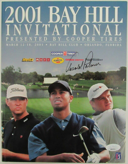 Arnold Palmer Signed/Autographed 2001 Bay Hill Invitational Program JSA 159753