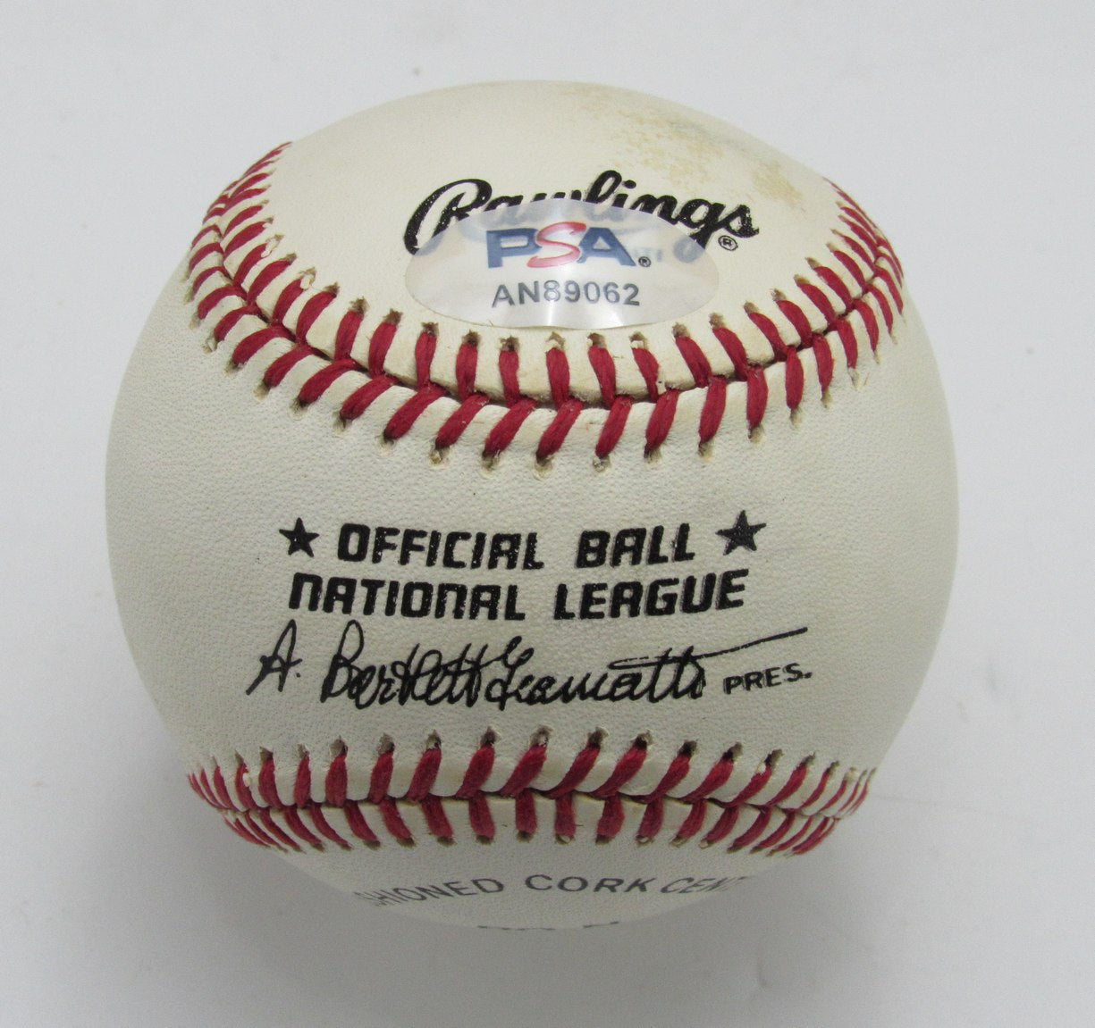 Warren Spahn HOF Signed/Auto ONL Baseball Milwaukee Braves PSA/DNA 191675