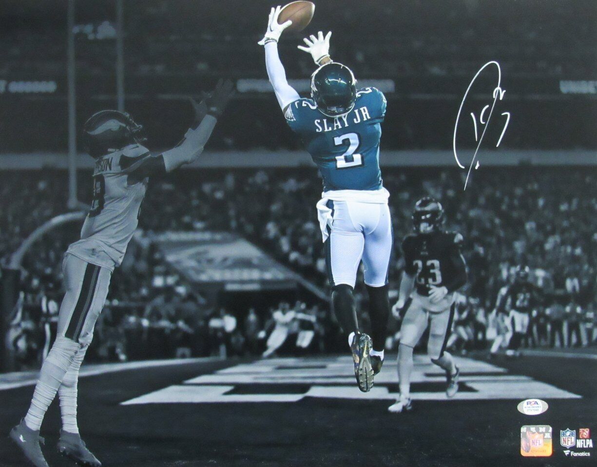 Darius Slay Autographed 16x20 Photo Philadelphia Eagles PSA/DNA