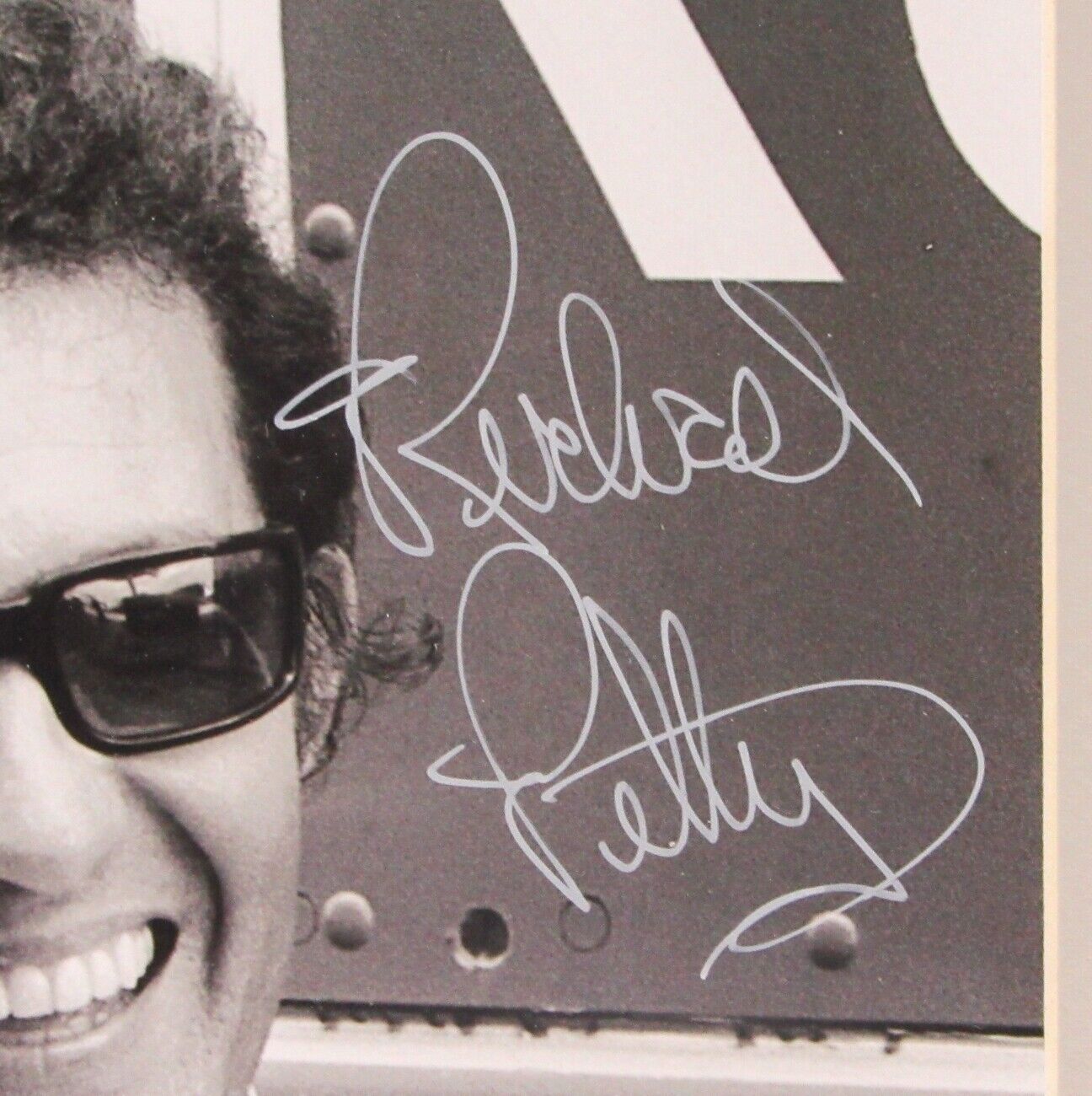 Richard Petty NASCAR Signed/Autographed 8x10 B/W Photo Framed Beckett 154378