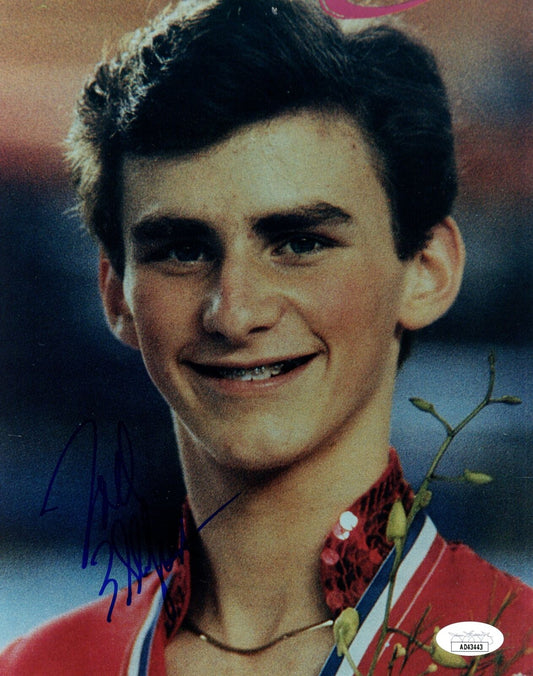 Todd Eldredge Autographed 8x10 Photo Olympic USA Figure Skating JSA