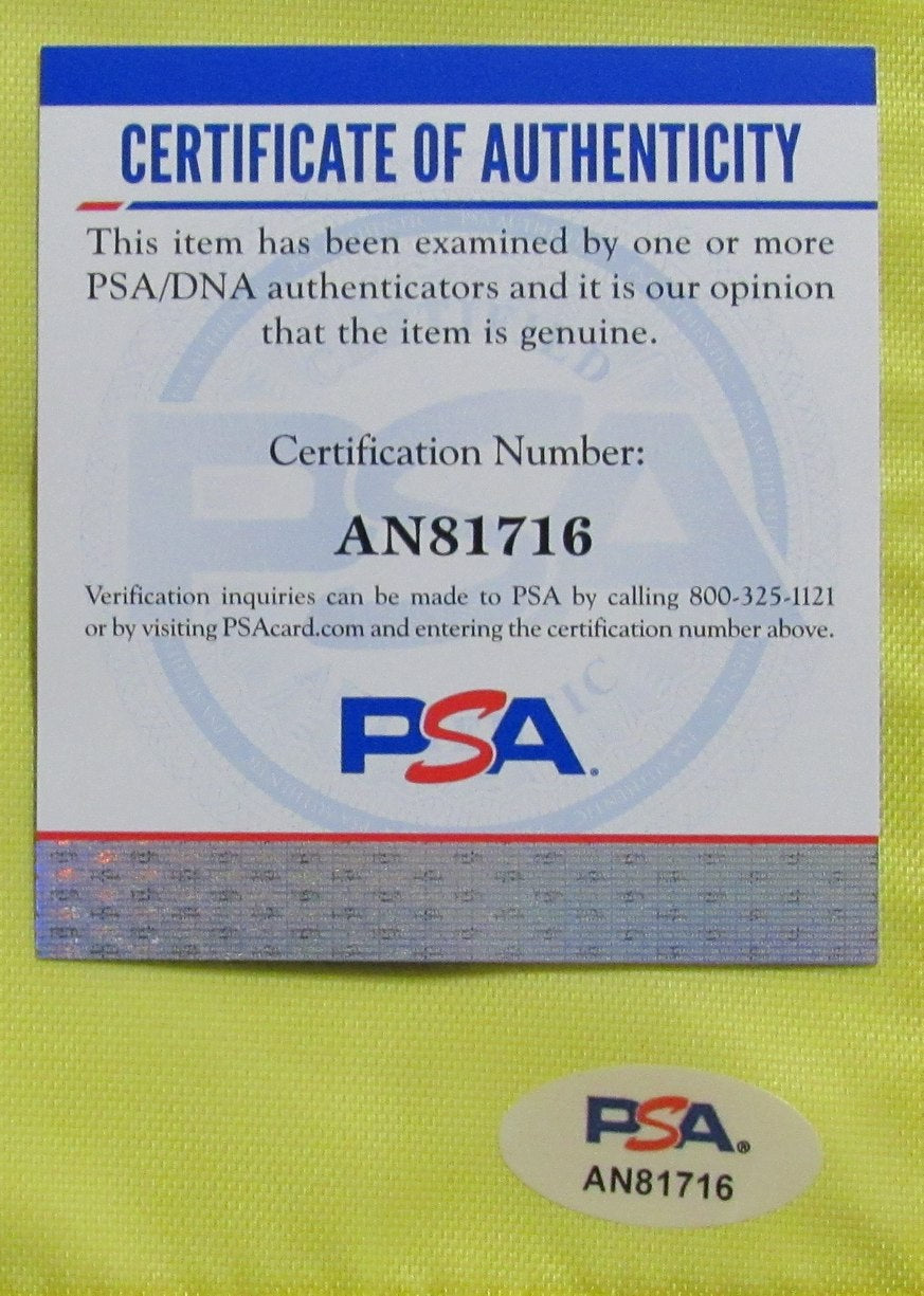 Nick Falco Signed/Autographed Yellow 2006 Masters Pin Flag PSA/DNA 190226