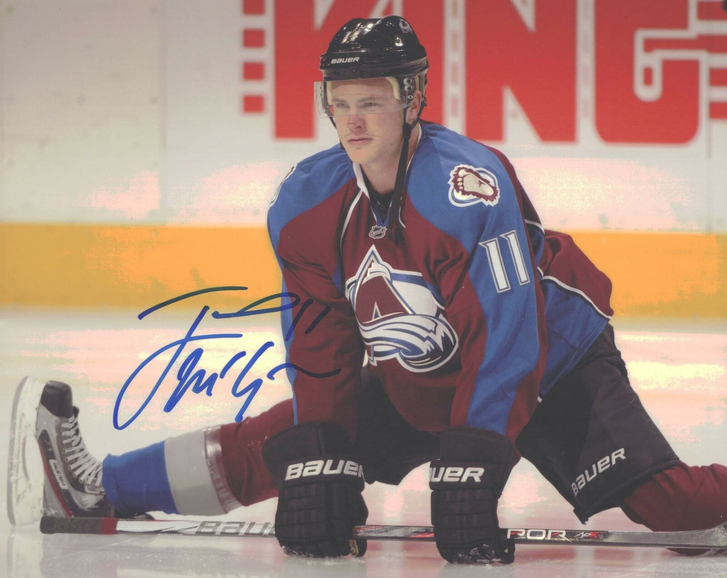 Jamie McGinn Columbus Blue Jackets Signed/Autographed 8x10 Photo 152685