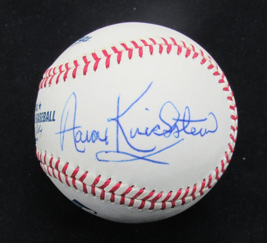 Aaron Krickstein Autographed OML Baseball Tennis Player