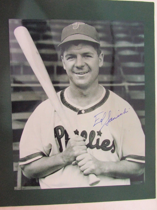 Ed Sanicki Philadelphia Phillies Signed/Autographed 8x10 Photo 127566