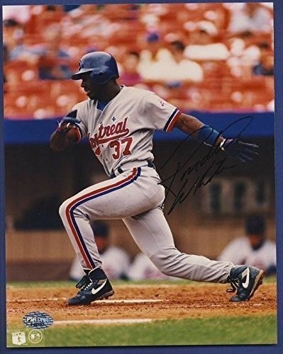 Rondell White Expos Auto/Signed 8x10 Photo PSA/DNA 132554