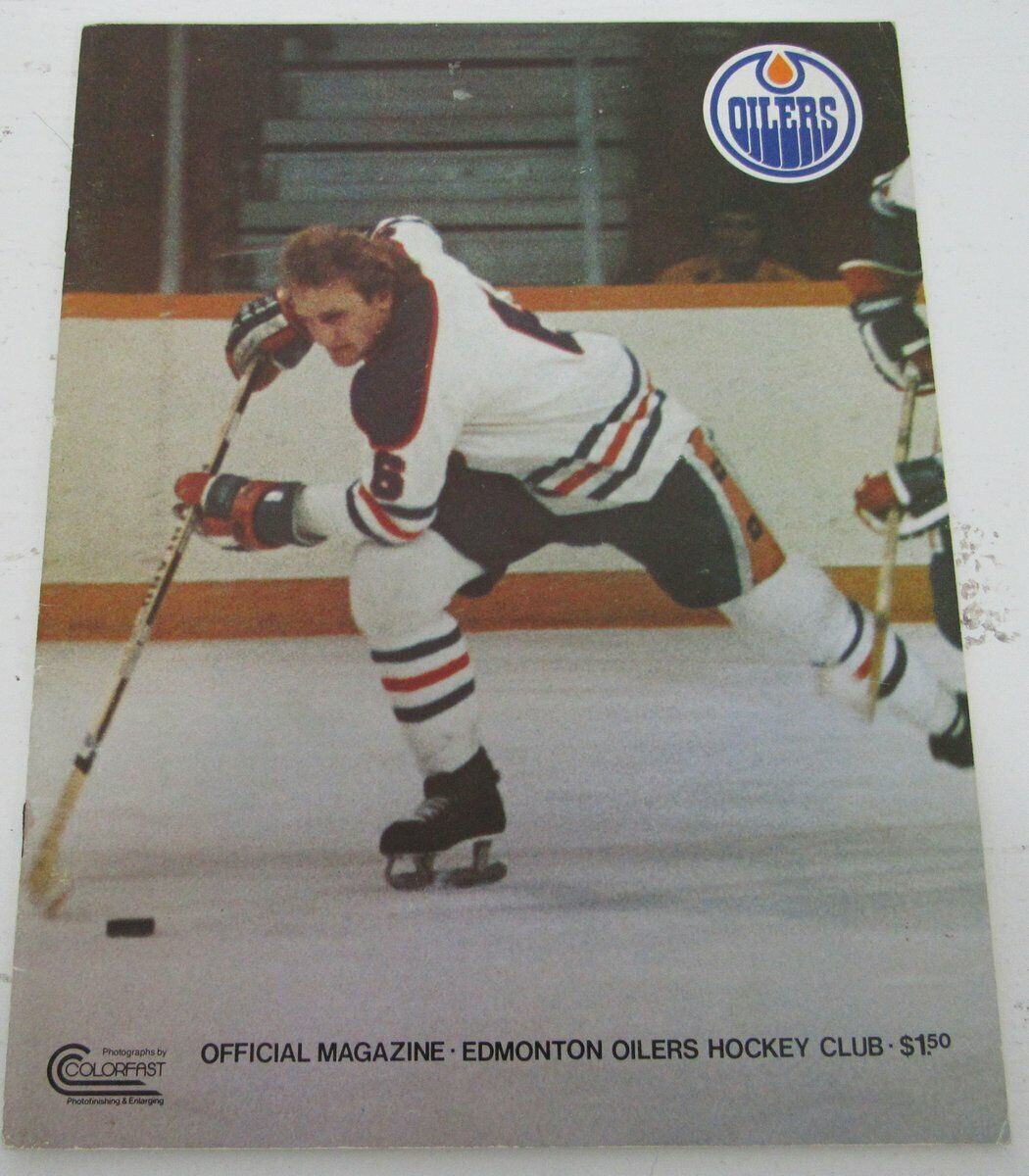 1978-1979 Oilers vs. Cincinatti Stingers Program.  143175