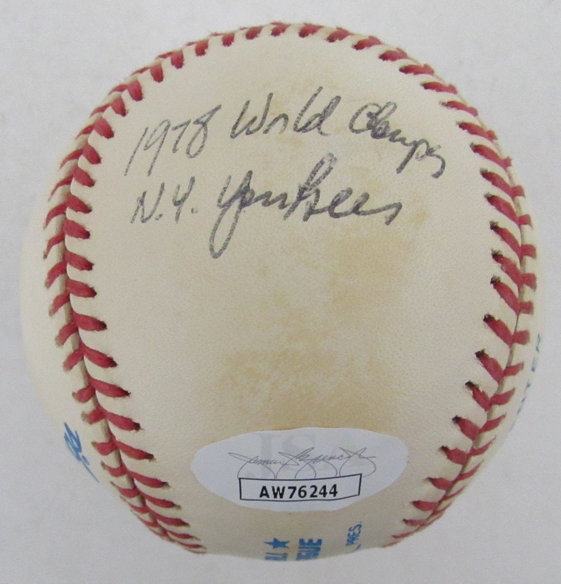 Jay Johnstone Signed/Autographed OAL Baseball California Angels JSA 192468