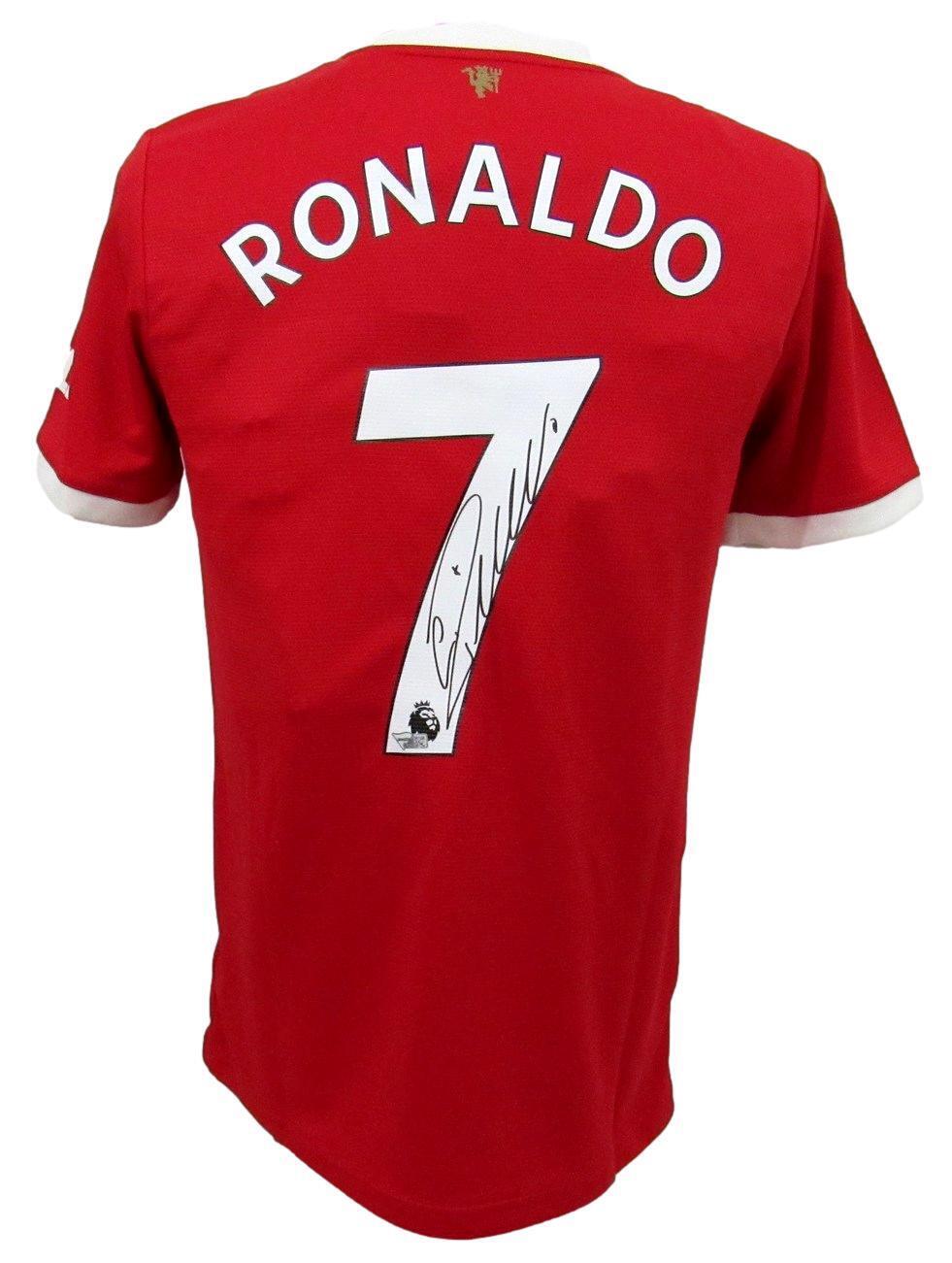 Cristiano Ronaldo Signed Manchester United Adidas MAN U Jersey Fanatics 165168