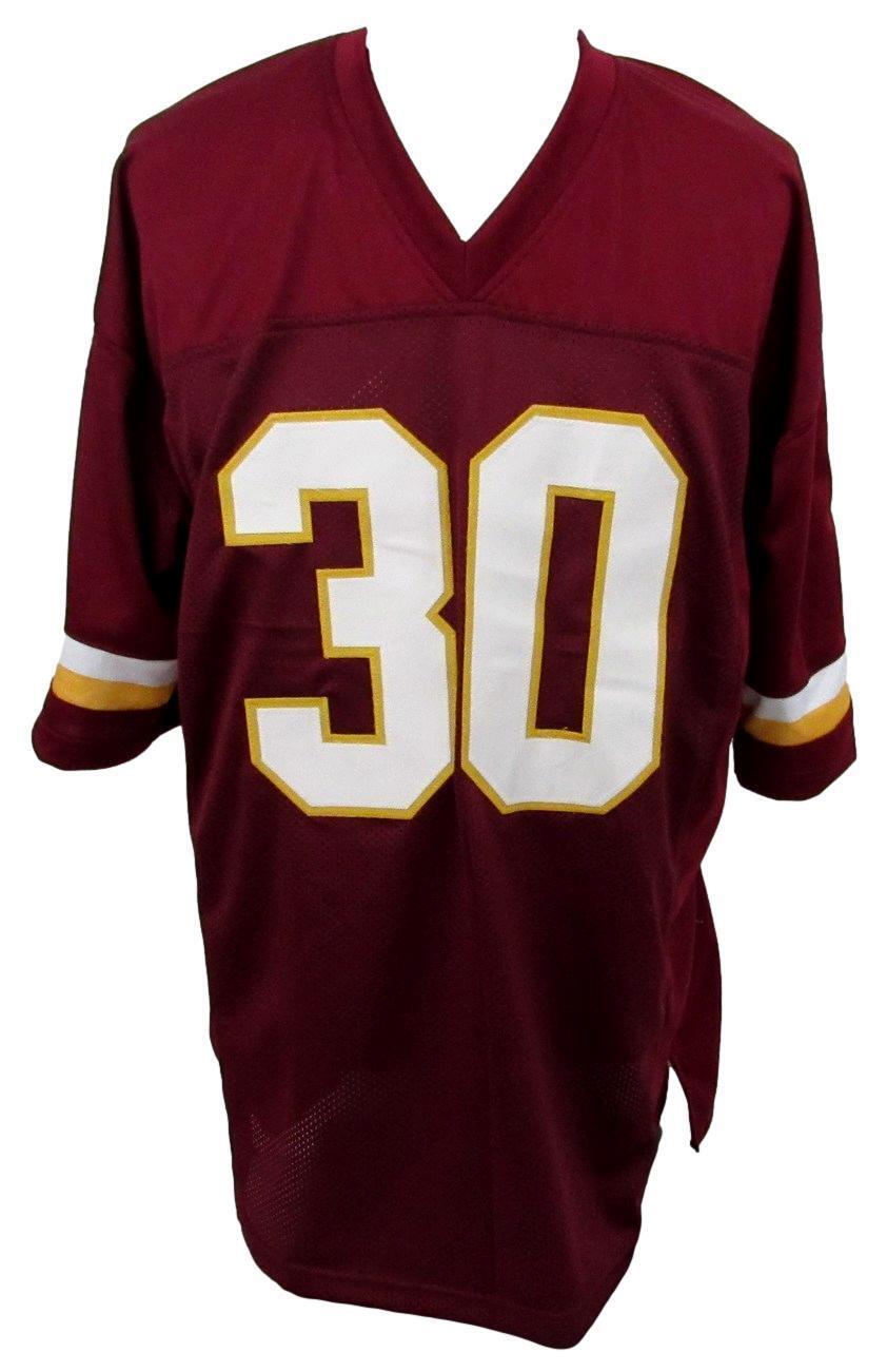 Brian Mitchell HOF Autographed/Inscr Maroon Custom Football Jersey Redskins JSA