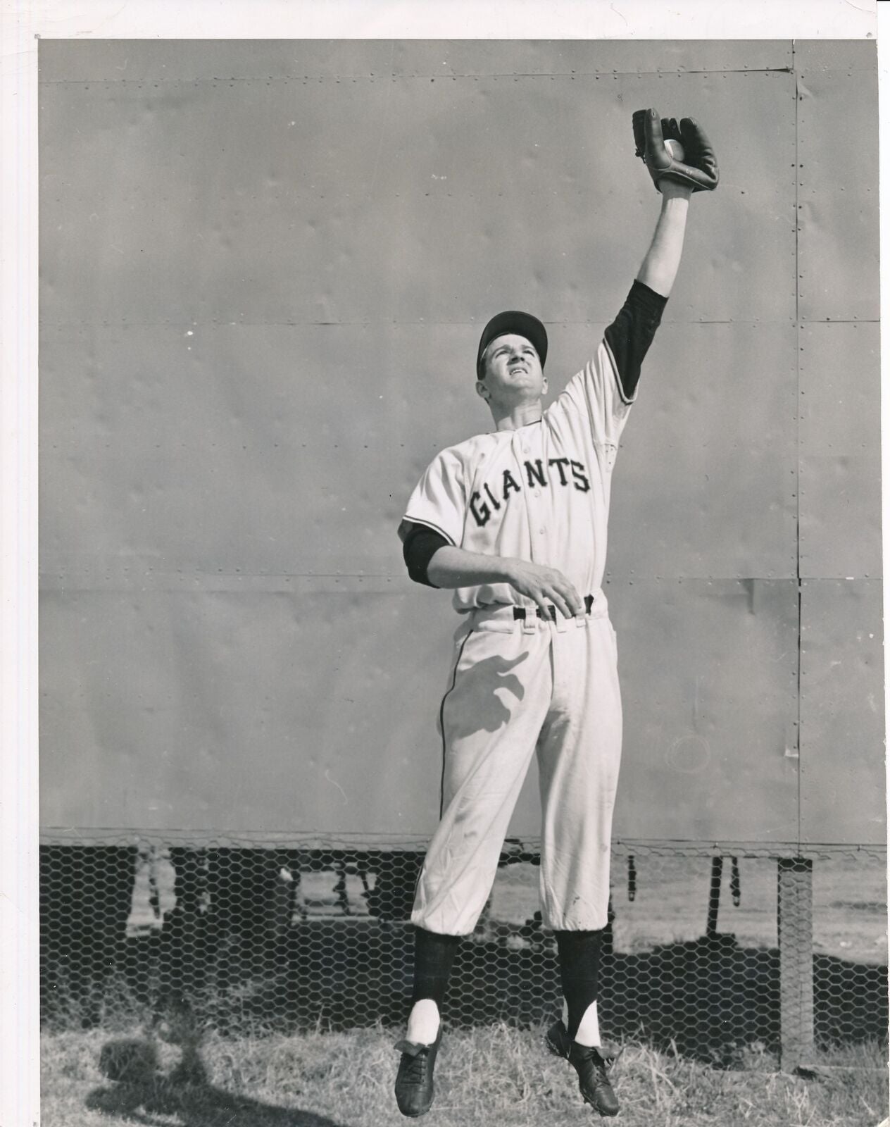 Don Mueller 6x8 B/W 1951 Press Wire Photo New York Giants