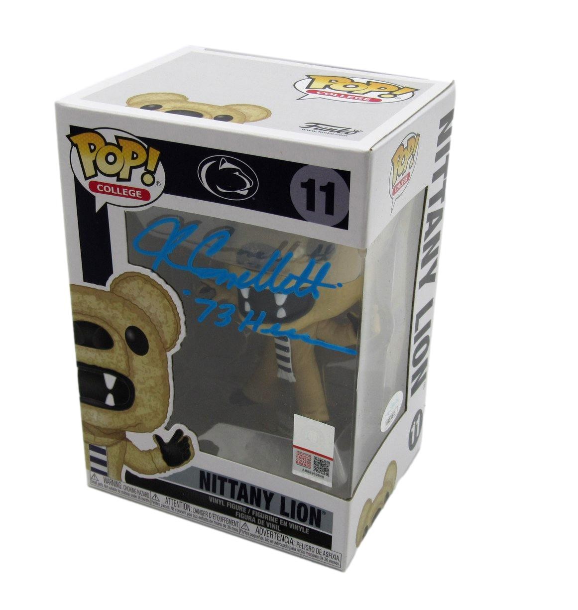 John Cappelletti Autographed/Inscr Funko Pop! #11 Nittany Lion PSU JSA 184680