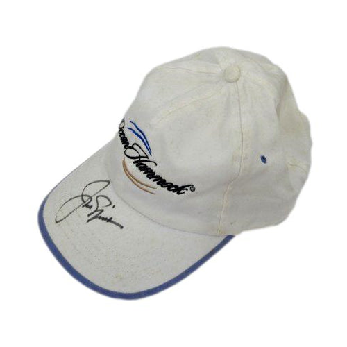 Jack Nicklaus Signed White Ahead Ocean Hammock Golf Hat JSA 190265