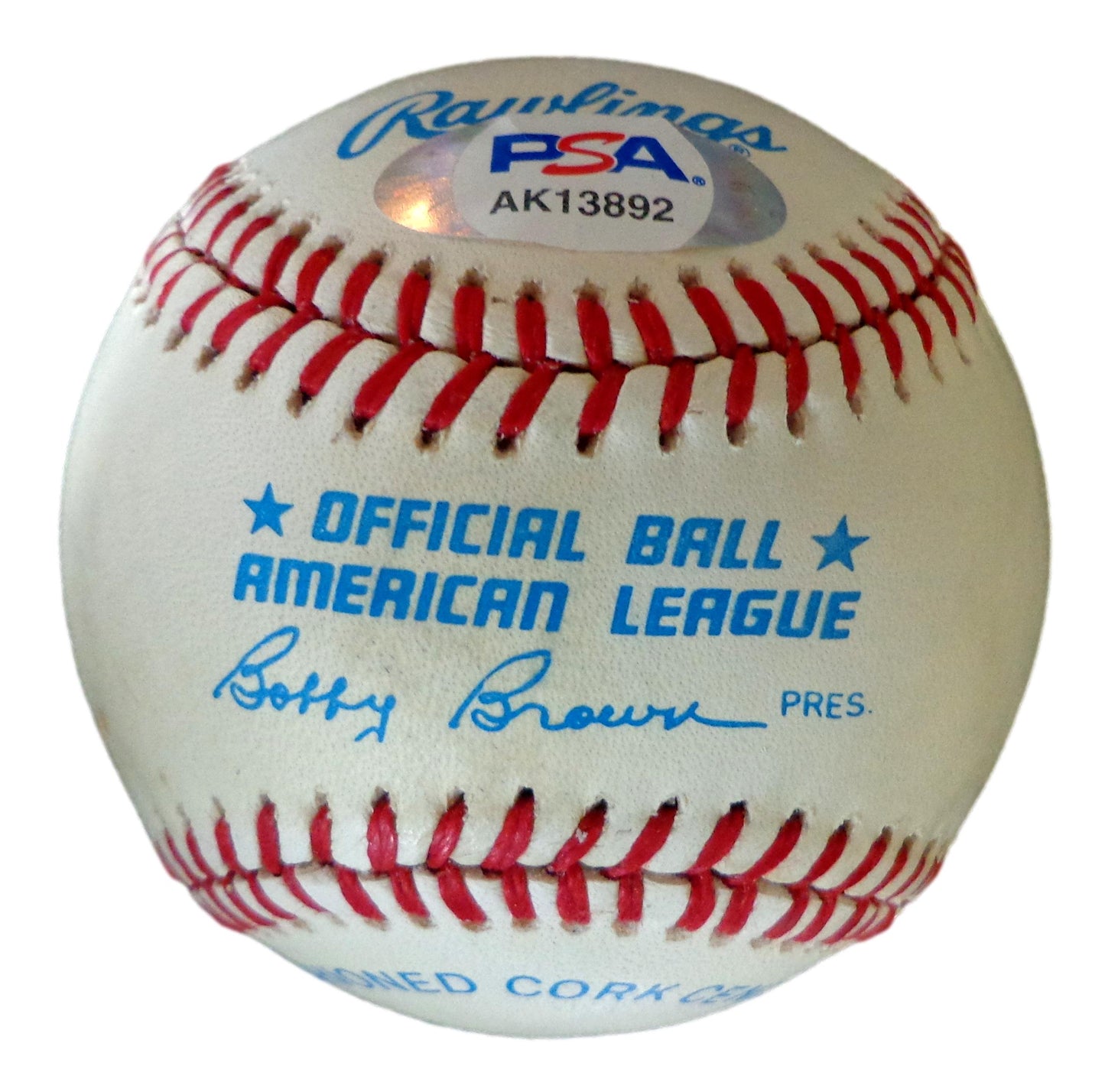 Rocky Colavito Signed/Autographed OAL Baseball Cleveland Indians PSA/DNA 190047