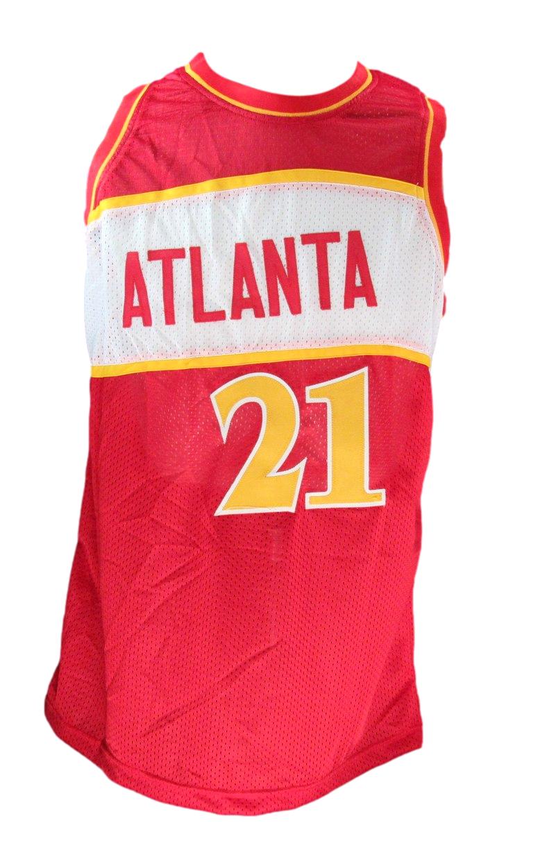 Dominique Wilkins HOF Autographed Custom Basketball Jersey Hawks JSA 183335