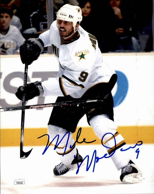 Mike Modano Dallas Stars HOF SignedAutographed 8x10 Photo JSA 160840