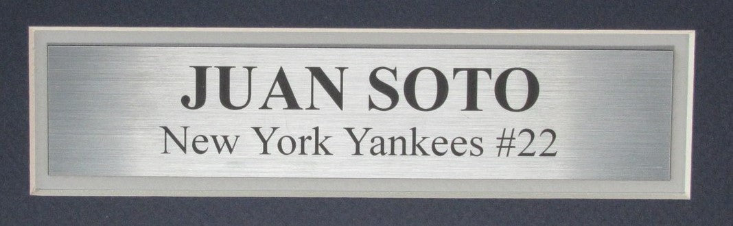 Juan Soto Signed/Autographed New York Yankees Jersey Framed Beckett 192031