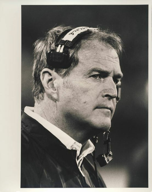 Chuck Noll HOF Steelers 1982 wire 8x10 photo 114422