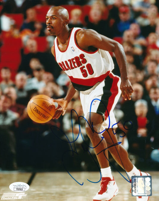 Greg Anthony Portland Trail Blazers Signed/Autographed 8x10 Photo JSA 164683