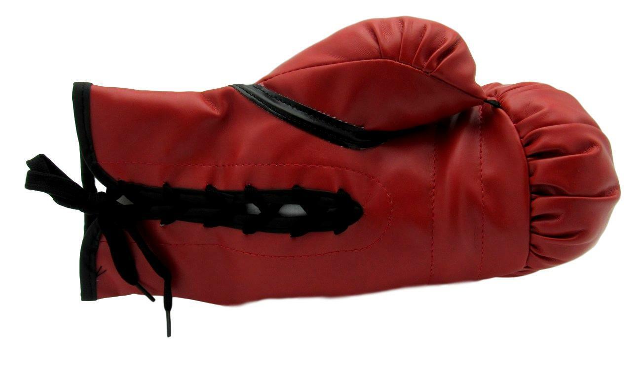 Tony TNT Tubbs Boxing Champ Signed Everlast Red Left Boxing Glove JSA 154763