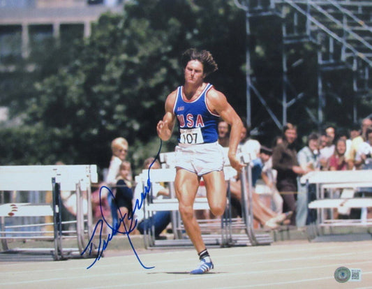 Bruce Jenner Autographed 11x14 Photo USA Olympic Champ Beckett