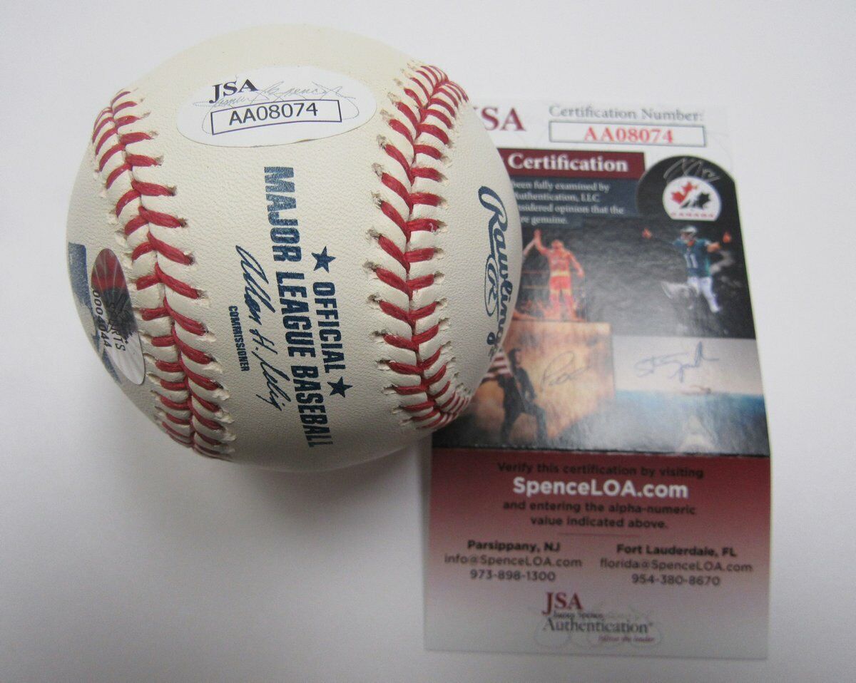 Choo Choo Coleman Mets Signed/Autographed OML Baseball JSA 137952