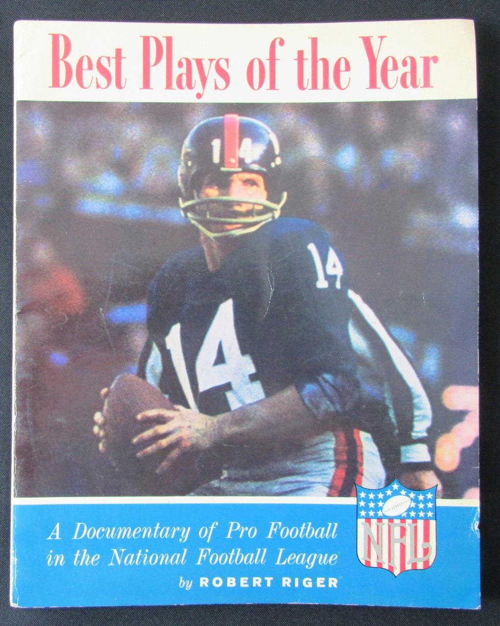 1963 Best Plays of the Year Football Magazine Y.A. Tittle on Cover 190393