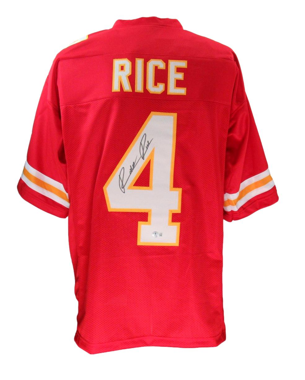 Rashee Rice Autographed Full Name Chiefs Jersey Beckett Witness 186695