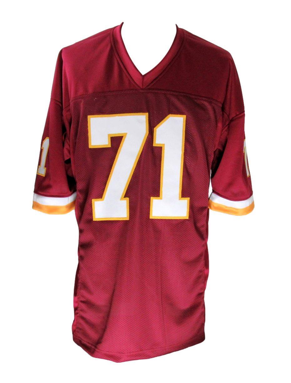 Charles Man Autographed/Inscribed Custom Football Jersey Redskins JSA 177244